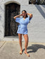 KIKI PLAYSUIT -BLUE MIST