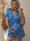 Seamist Playsuit - Blue