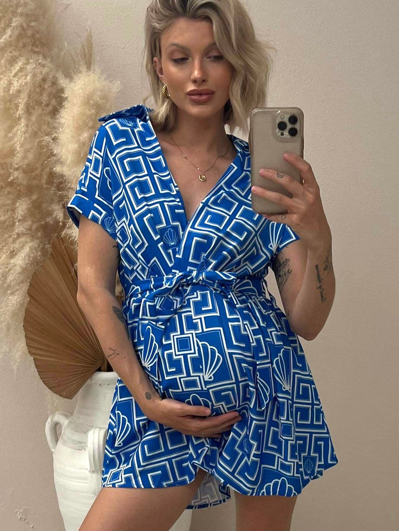 Seamist Playsuit - Blue