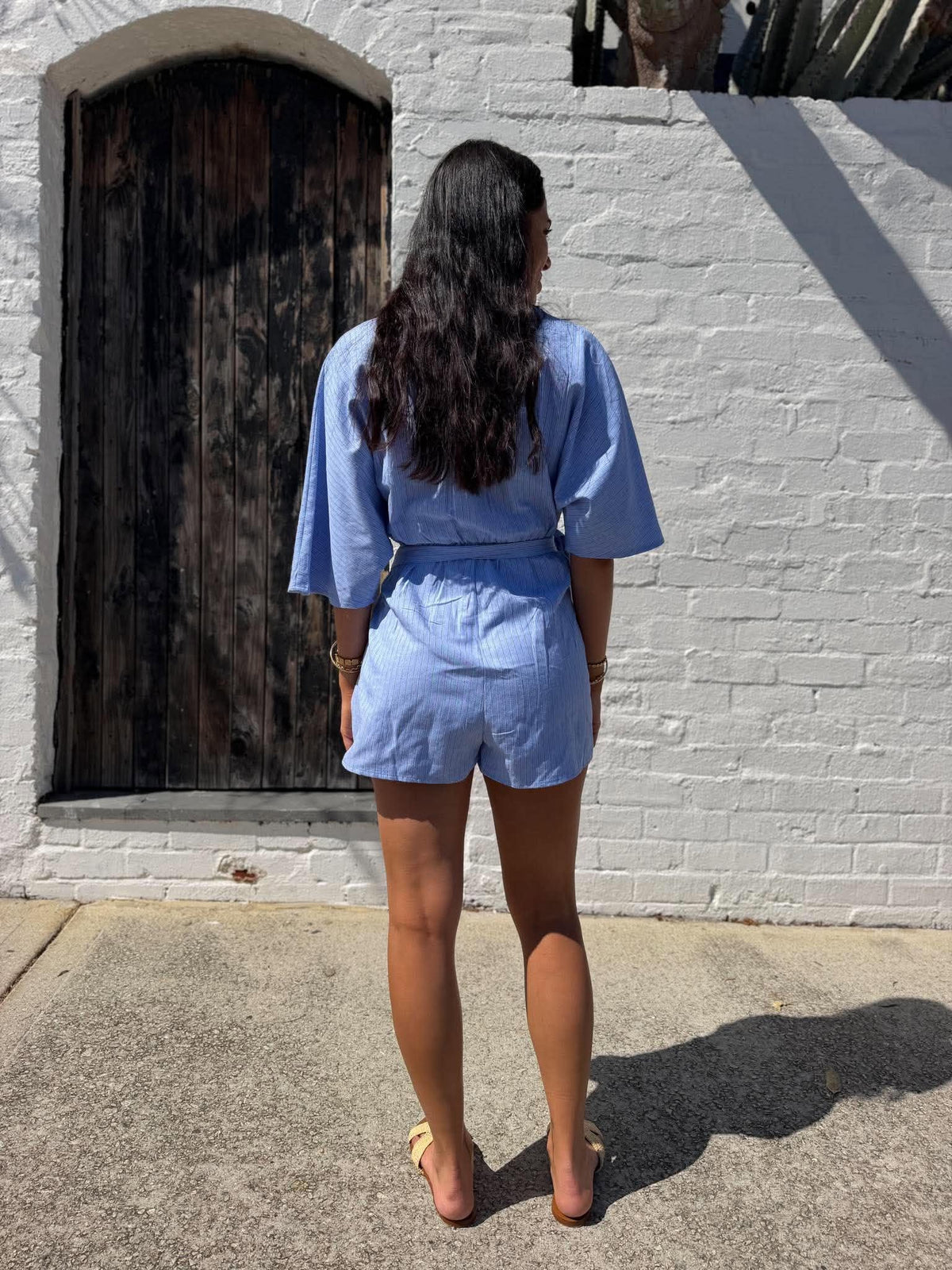 KIKI PLAYSUIT -BLUE MIST