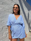 KIKI PLAYSUIT -BLUE MIST