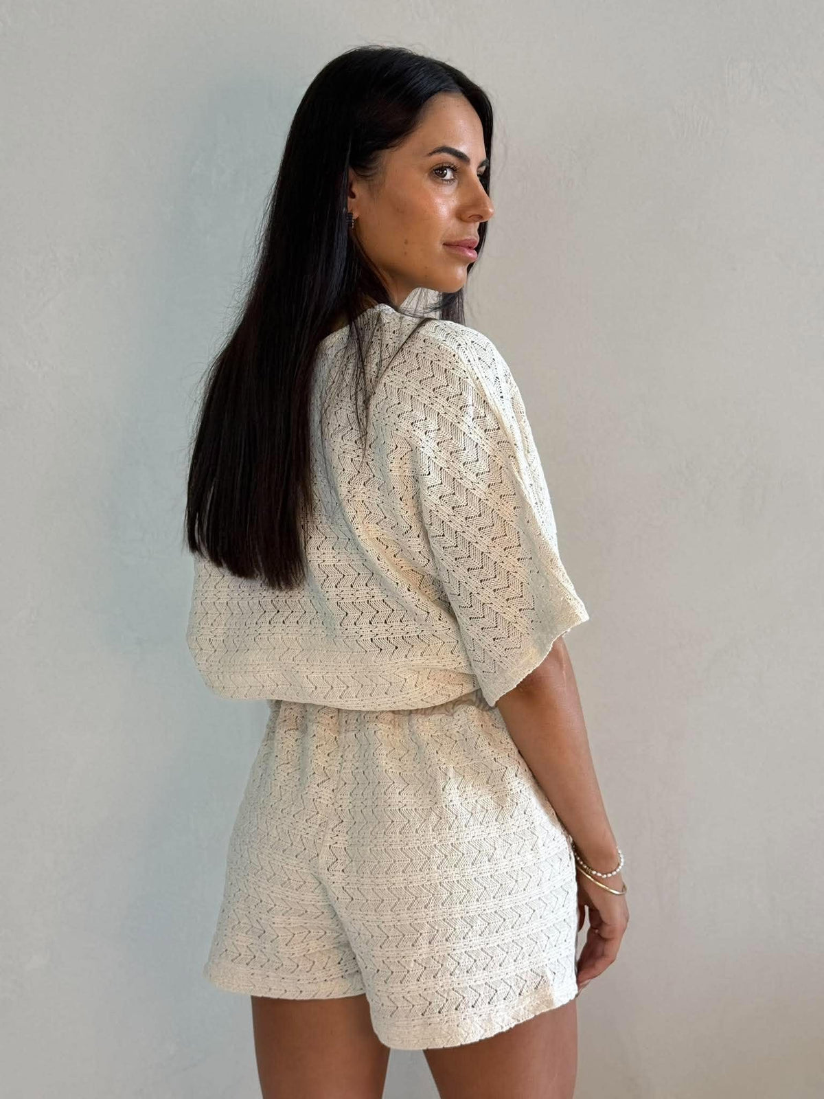 LILLIAN KNIT SHORT SET