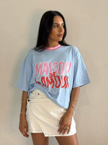 AMOUR L'AMOUR OVERSIZE TEE