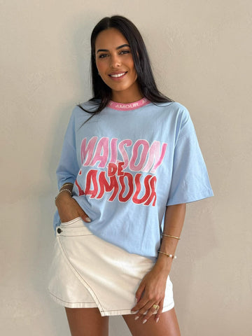 AMOUR L'AMOUR OVERSIZE TEE