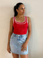 DOUBLE TAKE TANK- RED
