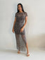 LIDIA DRESS- CHOC
