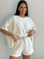 LILLIAN KNIT SHORT SET