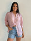 JEMMA LINEN BLOUSE - MUSK ROSE