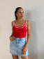 DOUBLE TAKE TANK- RED