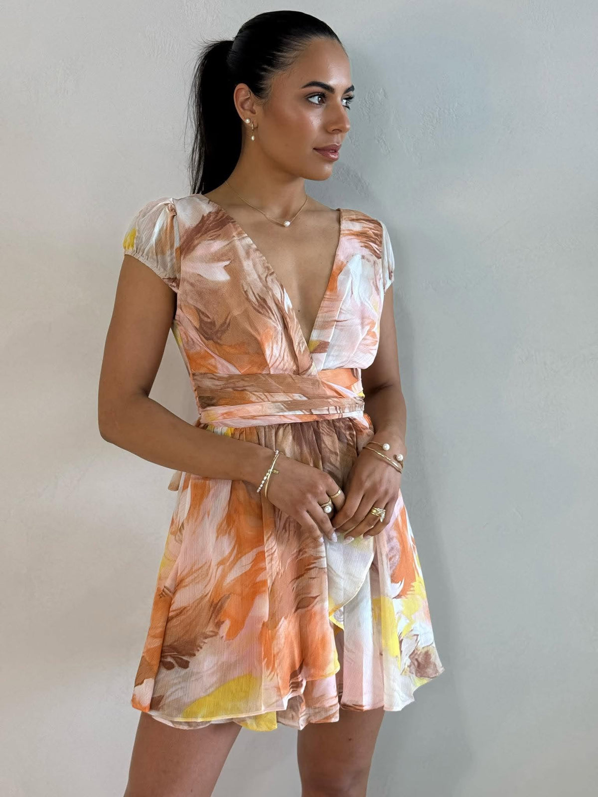 INDIGO MINI DRESS