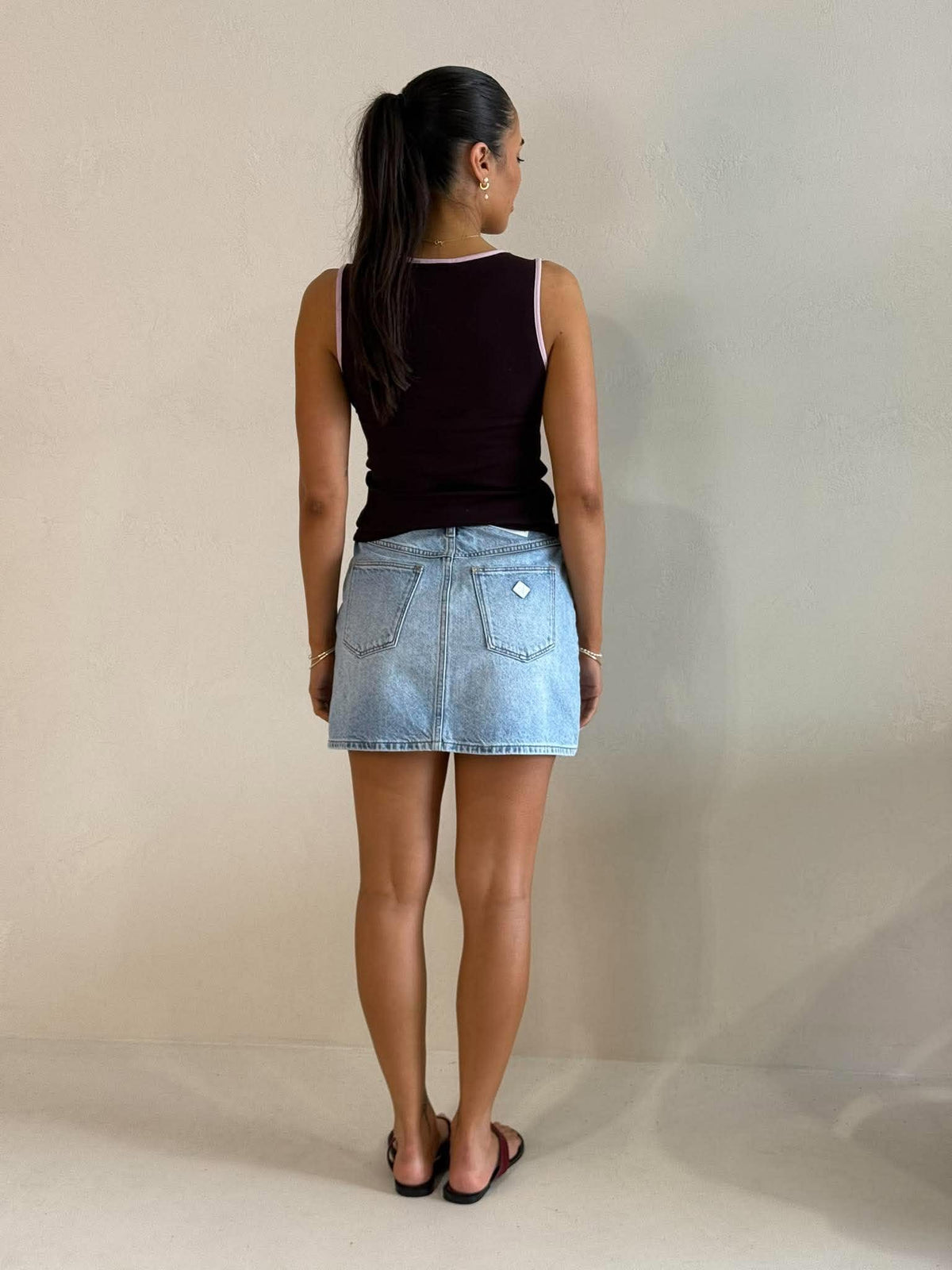 DOUBLE TAKE TANK- PLUM
