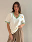 MAKU LOVE LOCK V-NECK TEE