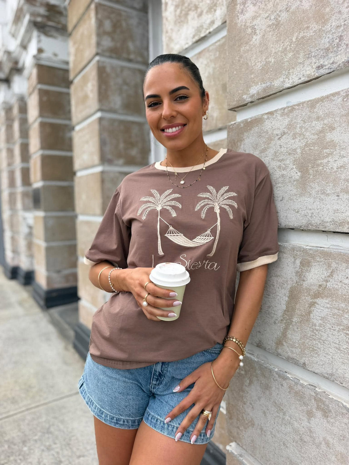 JAYLIAH TEE -BROWN