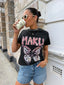 TATTOO BUTTERFLY TEE- MAKU