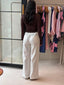 ASTER LS MEESH TOP - CHOCOLATE