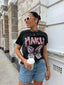 TATTOO BUTTERFLY TEE- MAKU