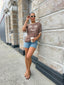 JAYLIAH TEE -BROWN