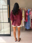 JEMMA LINEN BLOUSE - PLUM
