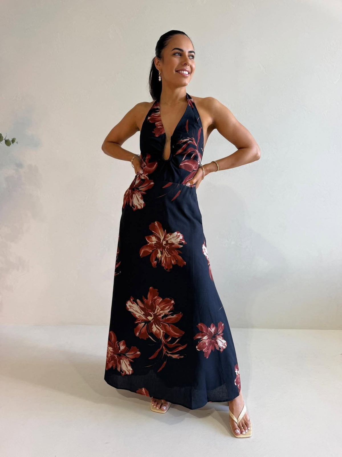 NANCIE DRESS-BLACK