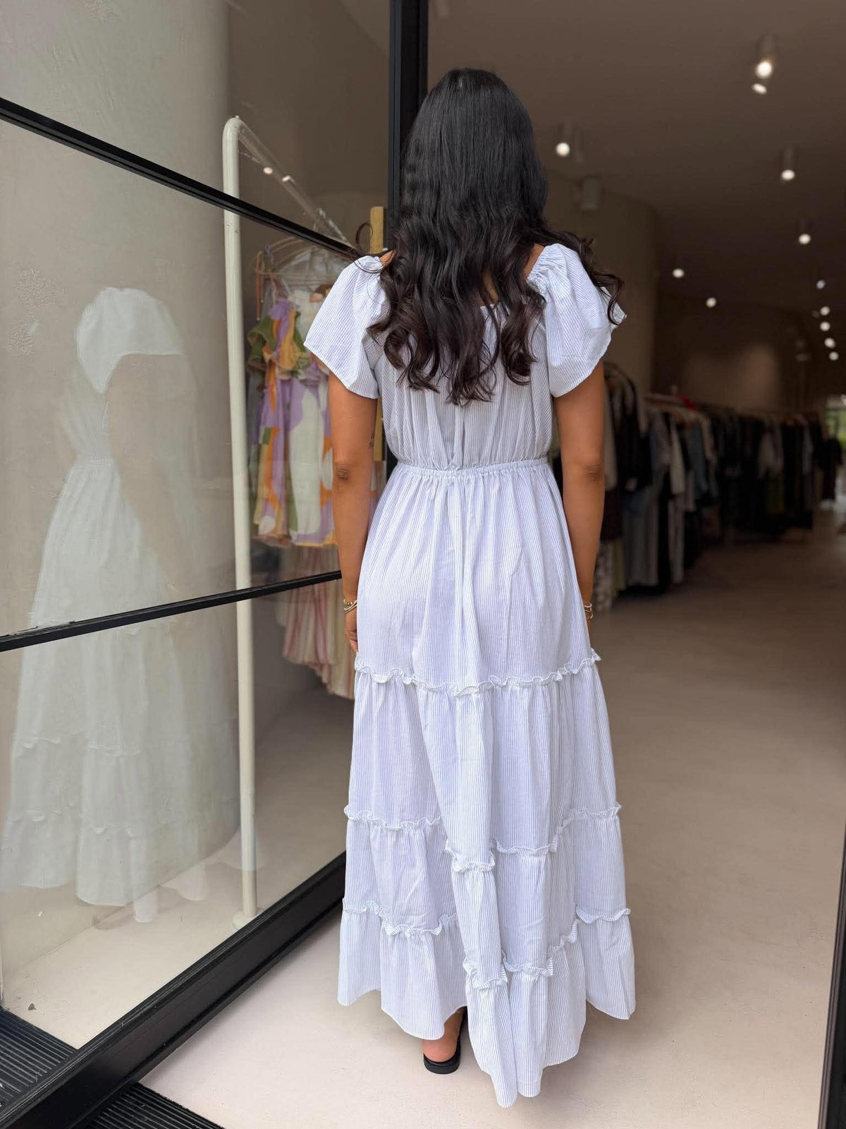 ODESSA MAXI- ORIAH PINESTRIPE