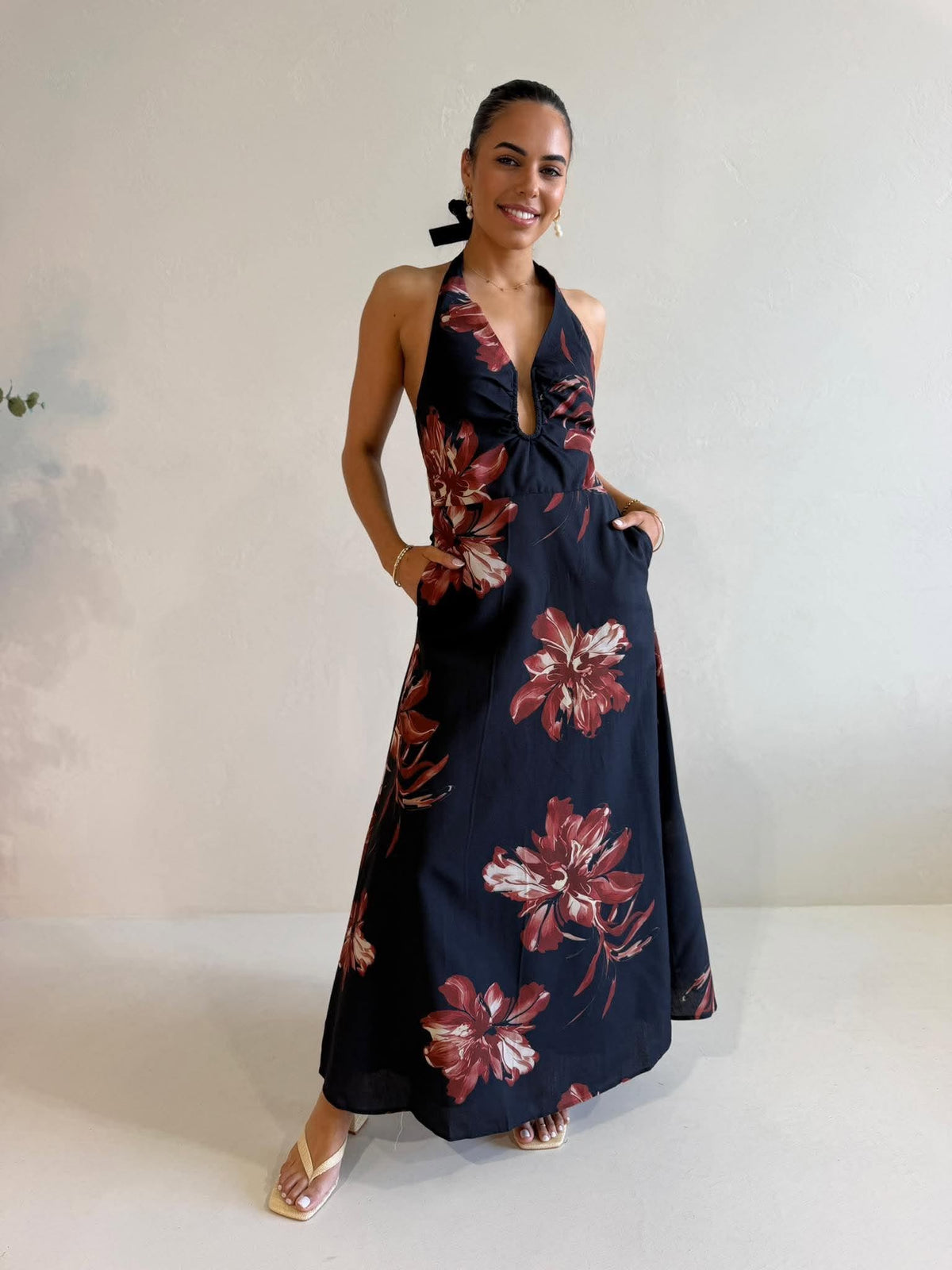 NANCIE DRESS-BLACK