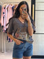 RODEO V NECK TEE