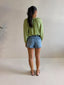 TAVRA BLOUSE- MATCHA