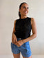 FLOWER KNIT TOP