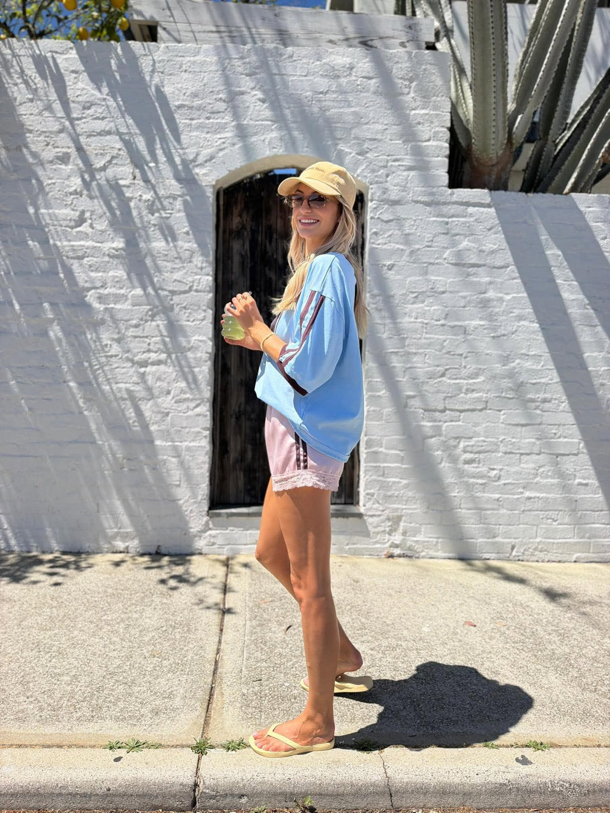 COURTSIDE SATIN SHORTS- PINK