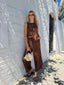 VACAY VIBES TOP- COFFEE