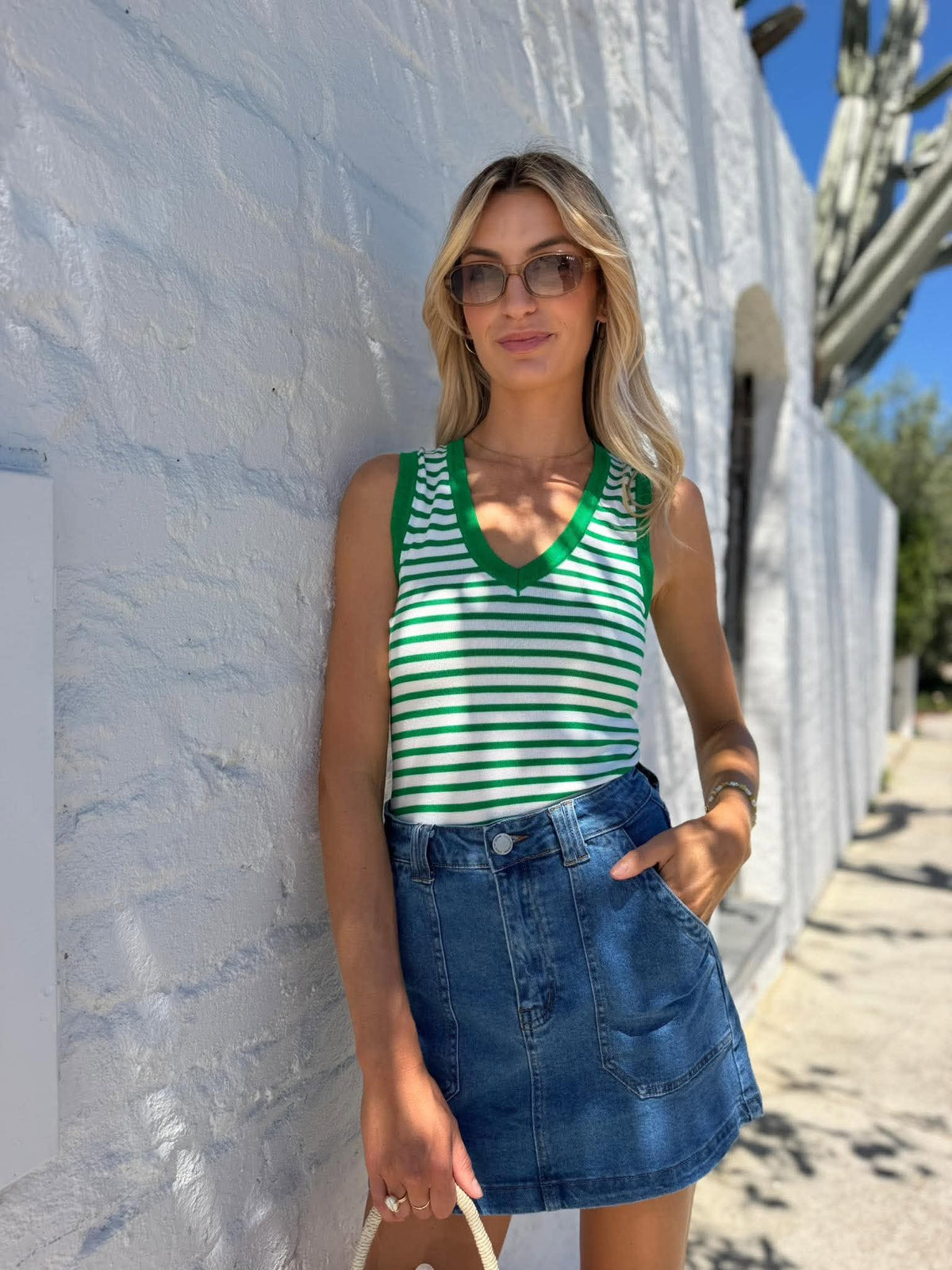 PATCH POCKET SKIRT