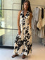 KATIE MAXI DRESS - ABSTRACT BLOOM