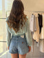 TIANA BLOUSE -MINT