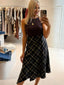 PLAID WRAP SKIRT