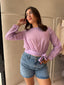 TIANA BLOUSE - LILAC