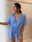PANIA PLAYSUIT- POWDER BLUE