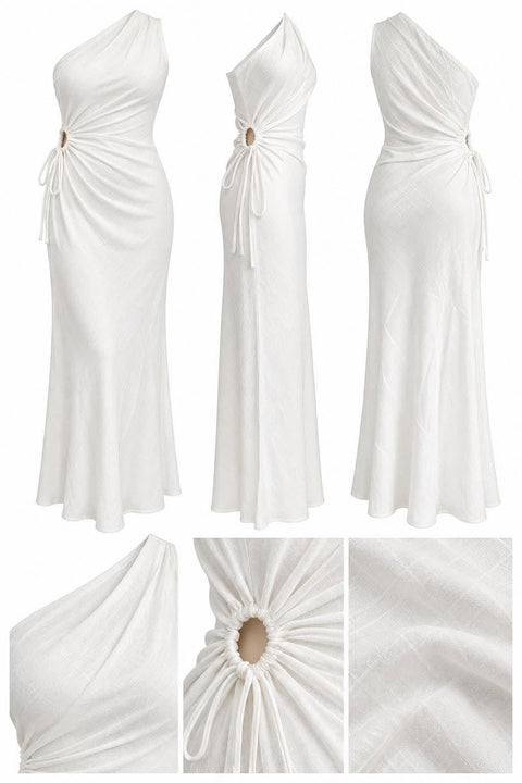 JARRAH MAXI DRESS - SNOW