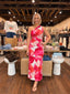 JARRAH MAXI DRESS - PINK FLORAL