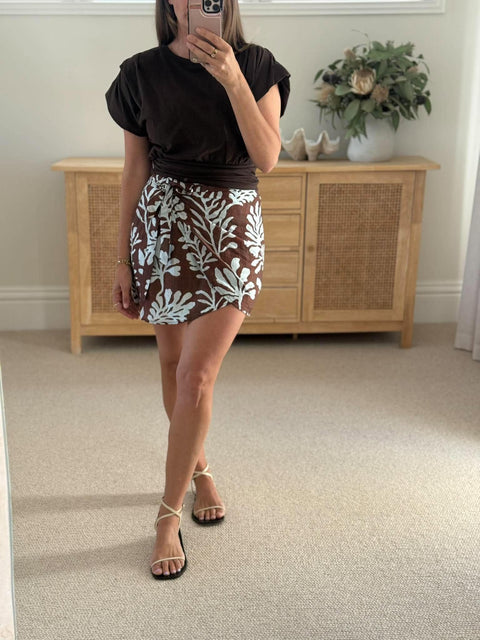 TANZI SKIRT - COASTAL