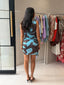 LUCID MINI DRESS- MARTINI BLUE