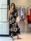 JARRAH MAXI DRESS -DARK FLORAL