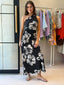 JARRAH MAXI DRESS -DARK FLORAL