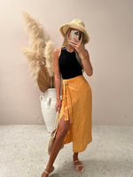 Lolli Wrap Skirt - Mustard