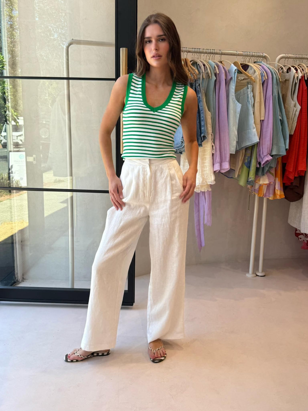 SUMMER LEAGUE STRIPE TOP