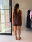 MADDEN SHORT SET-CHOC