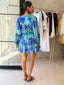 BRAVE MINI DRESS - HAMPTONS BLUE