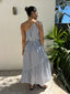 COASTAL STRIPE MAXI- BLUE
