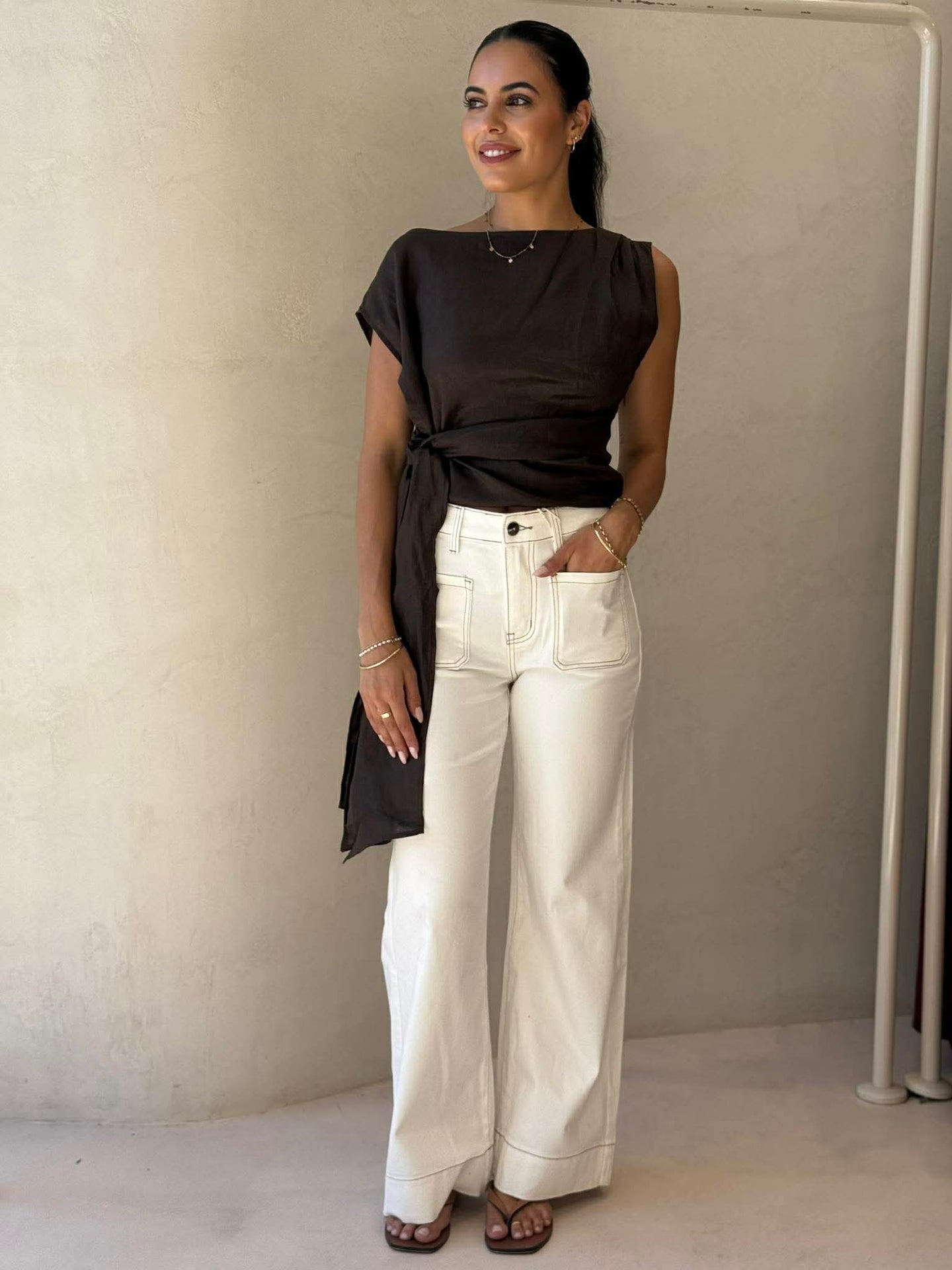 THAT 70s JEAN- WHITE