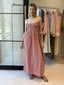 CHICAGO DRESS- ROSE STRIPE (PREORDER)