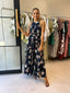 LIMA MAXI DRESS - NAVY FLORAL